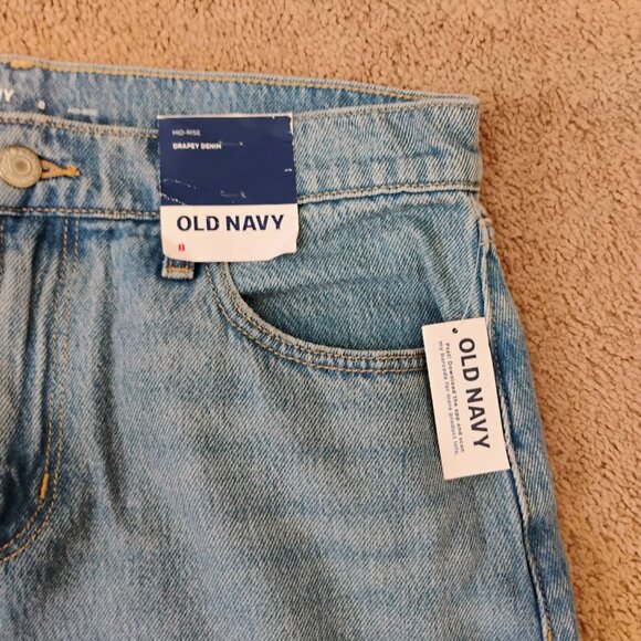 Woman's Old Navy New Jean Skirt Size 8 - Picture 5 of 9
